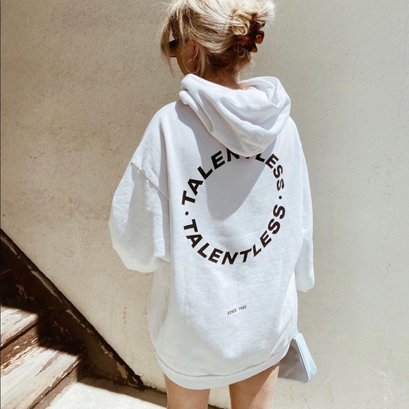 talentless marble hoodie